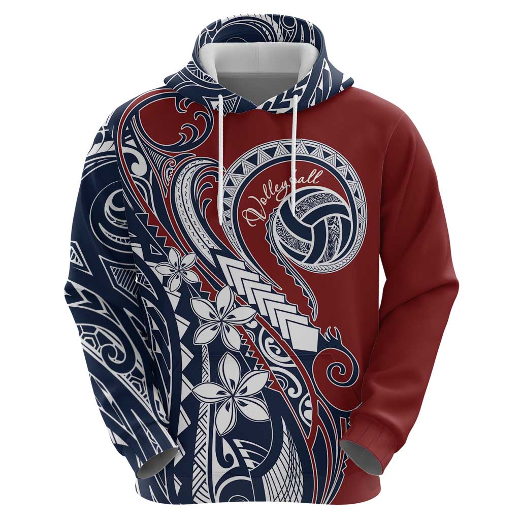 Polynesia Beach Volleyball Personalized Hoodie Special