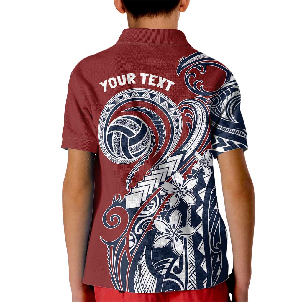 Polynesia Beach Volleyball Personalized Kid Polo Shirt Special