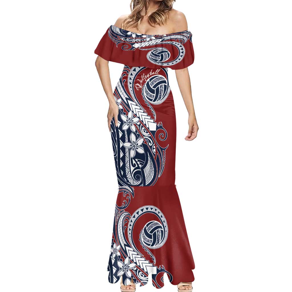 Polynesia Beach Volleyball Personalized Mermaid Dress Special
