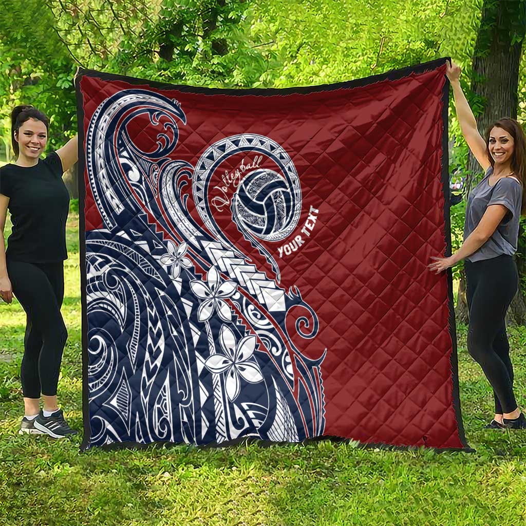 Polynesia Beach Volleyball Personalized Quilt Special LT7 - Polynesian Pride