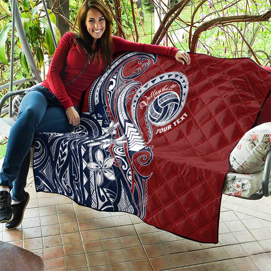 Polynesia Beach Volleyball Personalized Quilt Special LT7 - Polynesian Pride