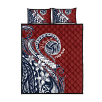 Polynesia Beach Volleyball Personalized Quilt Bed Set Special LT7 - Polynesian Pride