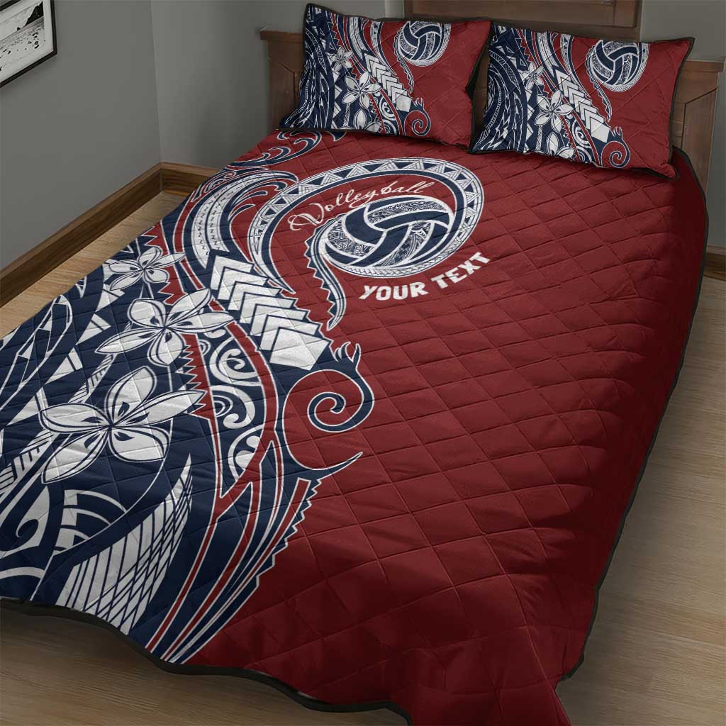 Polynesia Beach Volleyball Personalized Quilt Bed Set Special LT7 - Polynesian Pride