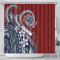 Polynesia Beach Volleyball Personalized Shower Curtain Special