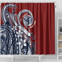 Polynesia Beach Volleyball Personalized Shower Curtain Special
