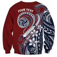 Polynesia Beach Volleyball Personalized Sweatshirt Special LT7 - Polynesian Pride