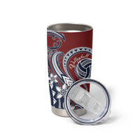 Polynesia Beach Volleyball Personalized Tumbler Cup Special