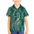 Polynesia Plumeria Lei Family Matching Tank Maxi Dress and Hawaiian Shirt Sage Green Curves Motif