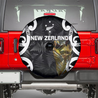 New Zealand WC2026 Black Spare Tire Cover Silver Fern