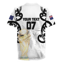 New Zealand WC2026 Custom White Rugby Jersey Silver Fern