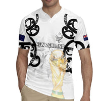 New Zealand WC2026 Custom White Rugby Jersey Silver Fern
