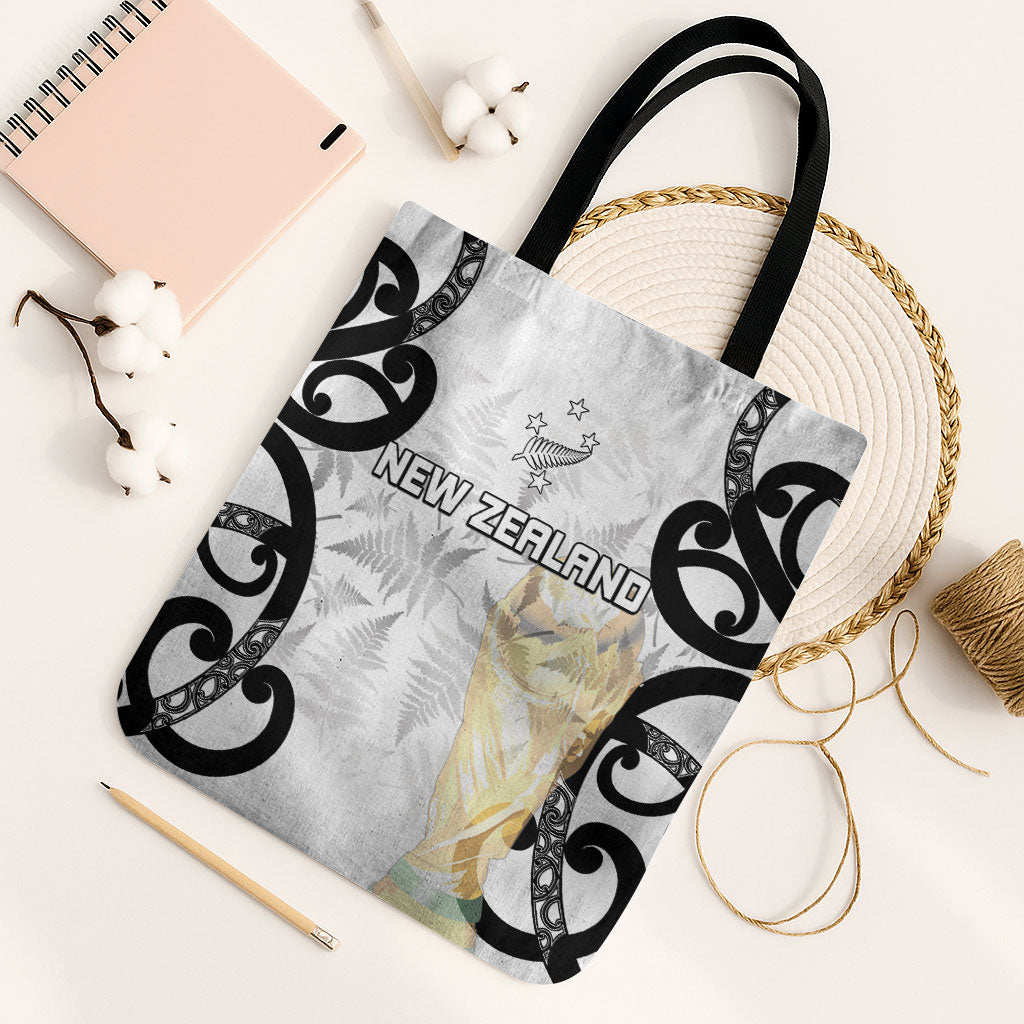 New Zealand WC2026 White Tote Bag Silver Fern