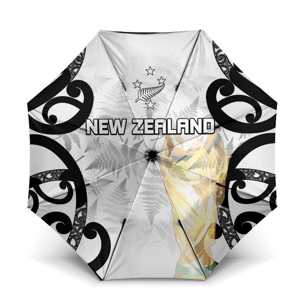 New Zealand WC2026 White Umbrella Silver Fern
