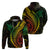 Polynesian Pride Hoodie Turtle Hibiscus Luxury Style - Reggae Ver2 LT7 - Polynesian Pride