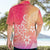 Polynesia Hawaiian Shirt Plumeria Pink Gradient Curves LT7 - Polynesian Pride