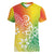 Polynesia Women V Neck T Shirt Plumeria Reggae Curves LT7 Female Reggae - Polynesian Pride