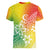 Polynesia Women V Neck T Shirt Plumeria Reggae Curves LT7 - Polynesian Pride