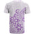 Polynesia T Shirt Plumeria Lavender Curves LT7 - Polynesian Pride