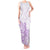 Polynesia Tank Maxi Dress Plumeria Lavender Curves LT7 Women Purple - Polynesian Pride