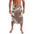 Aloha Hawaii Festive Lavalava Frangipani Lace Classic - Beige