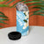 Aloha Hawaii Festive 4 in 1 Can Cooler Tumbler Frangipani Lace Classic - Turquoise