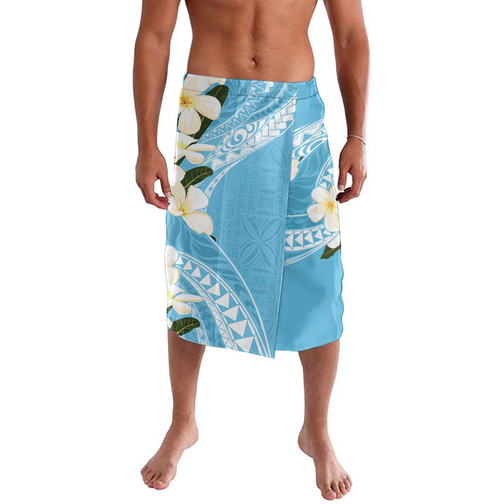 Aloha Hawaii Festive Lavalava Frangipani Lace Classic - Turquoise