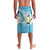 Aloha Hawaii Festive Lavalava Frangipani Lace Classic - Turquoise