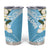 Aloha Hawaii Festive Tumbler Cup Frangipani Lace Classic - Turquoise