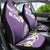 Aloha Hawaii Festive Car Seat Cover Frangipani Lace Classic - Lavender