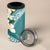 Aloha Hawaii Festive 4 in 1 Can Cooler Tumbler Frangipani Lace Classic - Teal