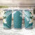 Aloha Hawaii Festive Tumbler Cup Frangipani Lace Classic - Teal