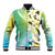 Aloha Hawaii Festive Baseball Jacket Frangipani Lace Classic - Summer Vibes