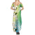 Aloha Hawaii Festive Summer Maxi Dress Frangipani Lace Classic - Summer Vibes