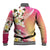 Aloha Hawaii Festive Baseball Jacket Frangipani Lace Classic - Spring Vibes