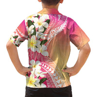 Aloha Hawaii Festive Family Matching Long Sleeve Bodycon Dress and Hawaiian Shirt Frangipani Lace Classic - Spring Vibes LT7 - Polynesian Pride