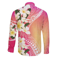 Aloha Hawaii Festive Family Matching Short Sleeve Bodycon Dress and Hawaiian Shirt Frangipani Lace Classic - Spring Vibes LT7 - Polynesian Pride