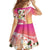 Aloha Hawaii Festive Kid Short Sleeve Dress Frangipani Lace Classic - Spring Vibes