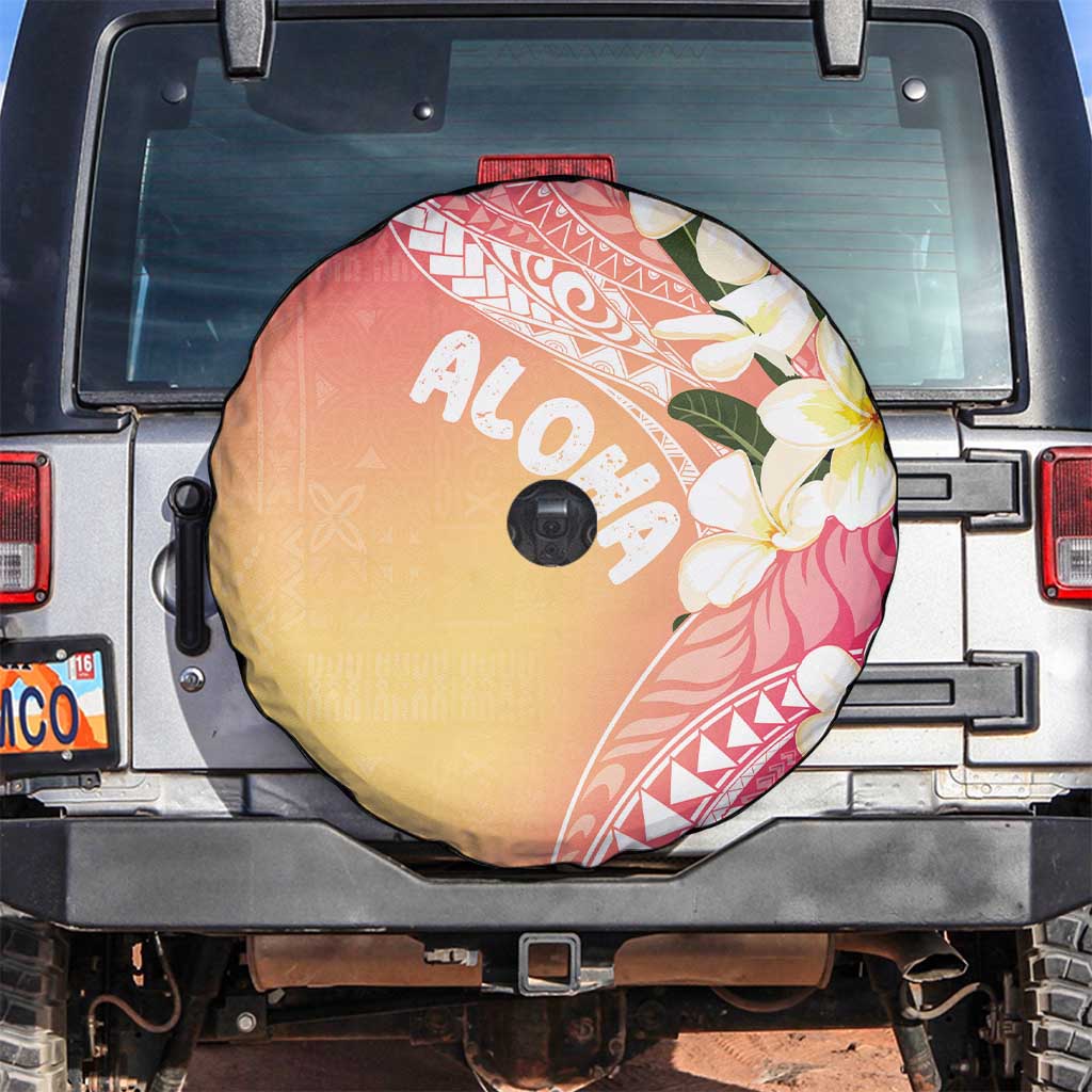 Aloha Hawaii Festive Spare Tire Cover Frangipani Lace Classic - Spring Vibes