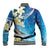 Aloha Hawaii Festive Baseball Jacket Frangipani Lace Classic - Oceanic