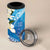 Aloha Hawaii Festive 4 in 1 Can Cooler Tumbler Frangipani Lace Classic - Oceanic