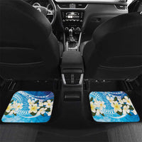 Aloha Hawaii Festive Car Mats Frangipani Lace Classic - Oceanic
