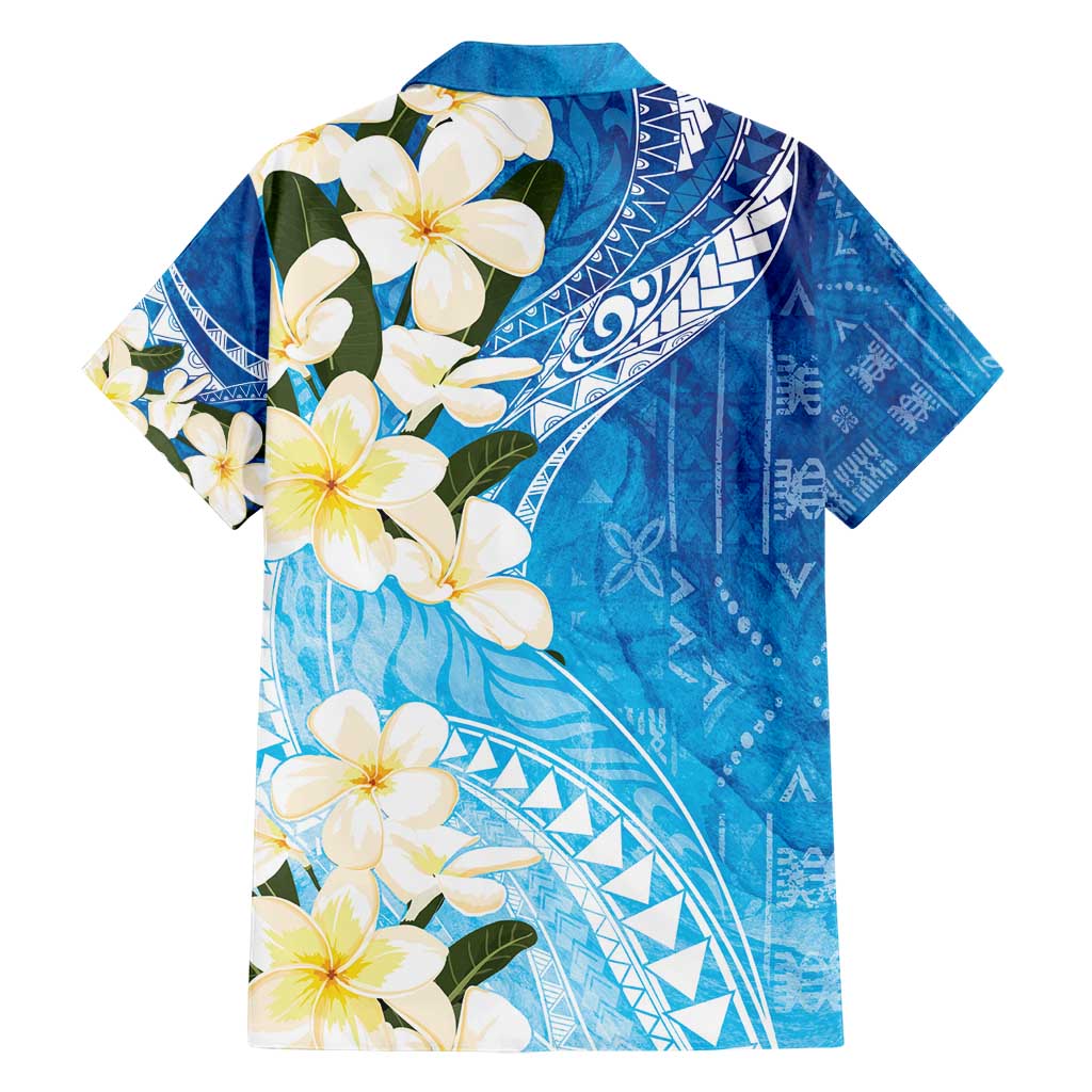 Aloha Hawaii Festive Family Matching Short Sleeve Bodycon Dress and Hawaiian Shirt Frangipani Lace Classic - Oceanic LT7 - Polynesian Pride