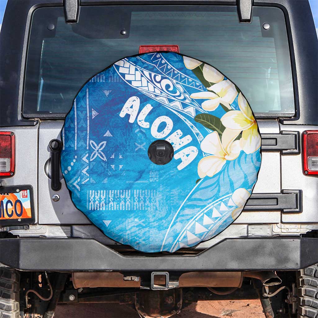 Aloha Hawaii Festive Spare Tire Cover Frangipani Lace Classic - Oceanic