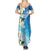 Aloha Hawaii Festive Summer Maxi Dress Frangipani Lace Classic - Oceanic