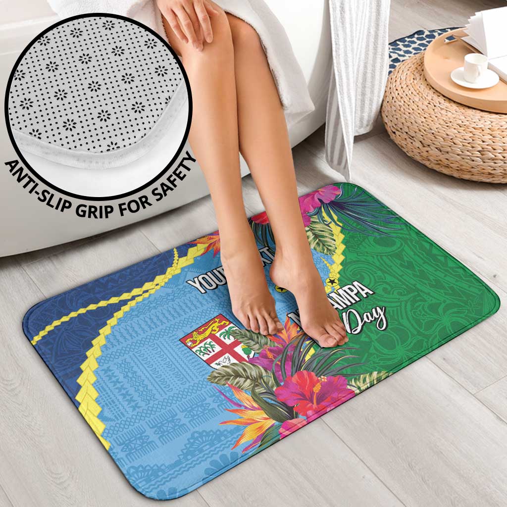 Personalized Malampa Fiji Day Together We Grow Bathroom Set Special Tapa Mix - Polynesian Pride
