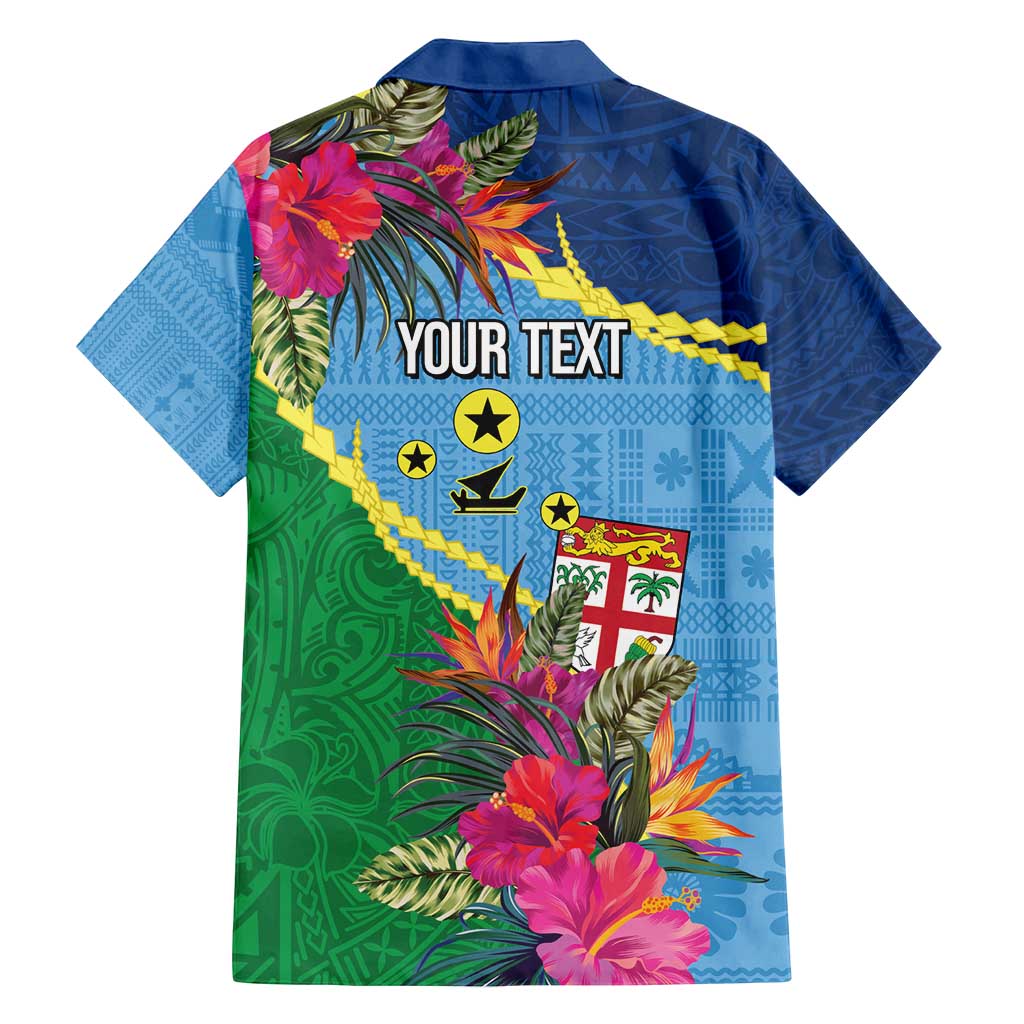 Personalized Malampa Fiji Day Together We Grow Family Matching Puletasi and Hawaiian Shirt Special Tapa Mix LT7 - Polynesian Pride