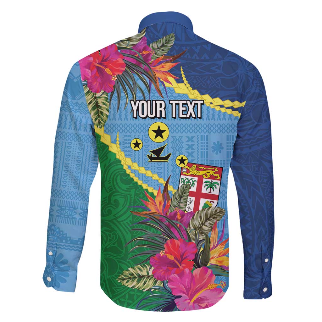 Personalized Malampa Fiji Day Together We Grow Family Matching Puletasi and Hawaiian Shirt Special Tapa Mix LT7 - Polynesian Pride
