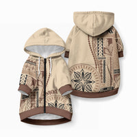 Samoa Siapo Motif Pet Hoodie Classic Style