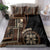 Samoa Siapo Motif Bedding Set Classic Style - Black Ver LT7 - Polynesian Pride