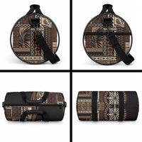 Samoa Siapo Motif Duffle Bag Classic Style - Black Ver